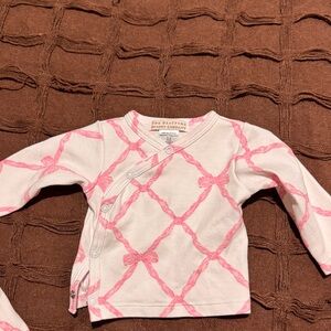 The Beaufort Bonnet Company Pink and White Button Down Shirt